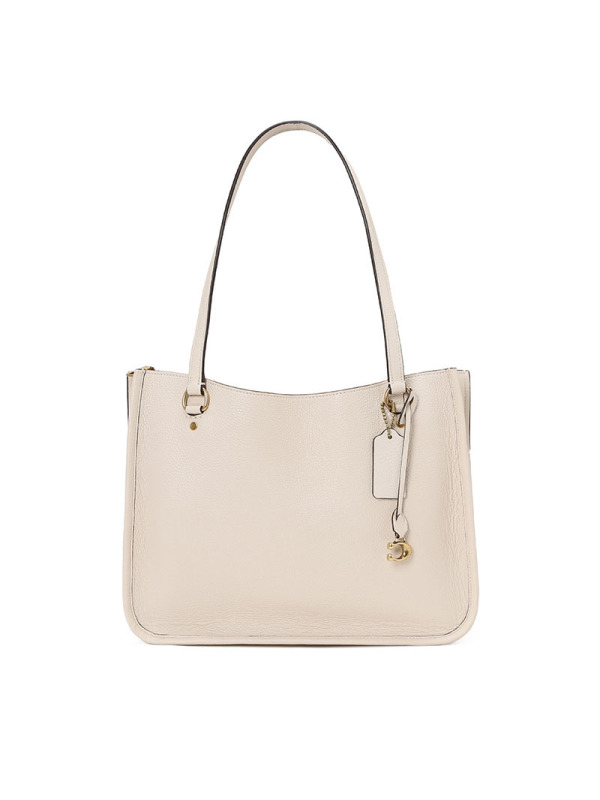 预售 蔻驰 COACH Tyler Carryall C挂坠 粒面皮 购物袋C2273 女士单肩手提包