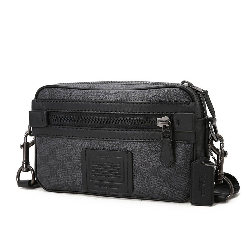 COACH 蔻驰 单肩包 斜挎包 压纹LOGO老花拼皮69333