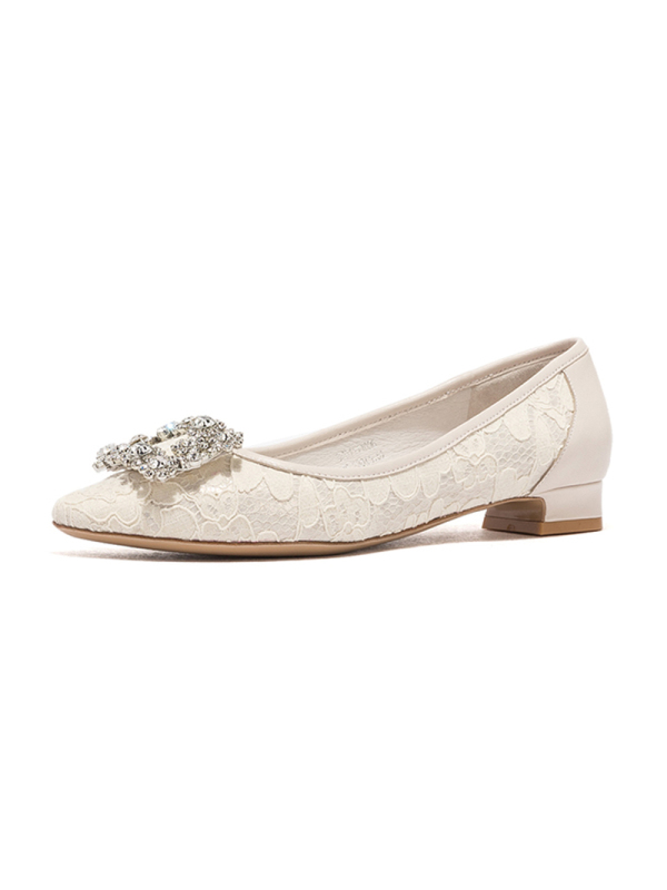 St&Sat/星期六 春款方跟优雅小方头浅口女鞋SS01111006