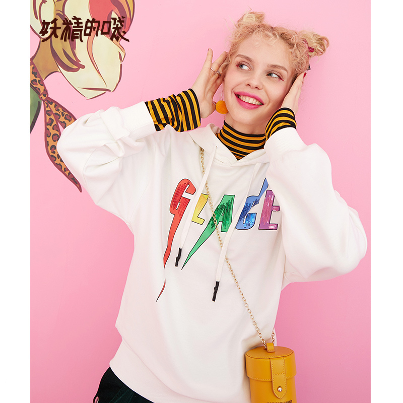 妖精的口袋elfsack女士卫衣帽衫