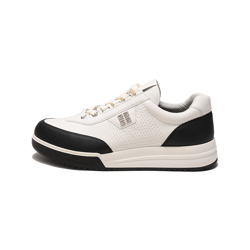 纪梵希givenchy男士牛皮革g4系带休闲运动鞋板鞋bh0070h1bj