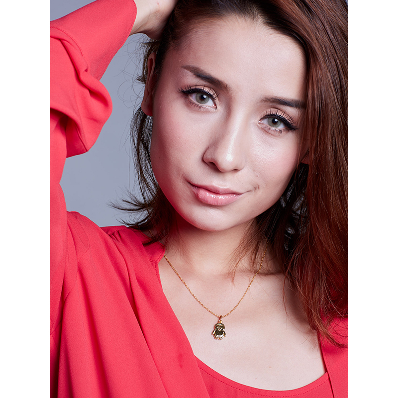 东祥黄金吊坠女款儿童黄金吊坠米兰金动物系列可爱企鹅3d黄金吊坠