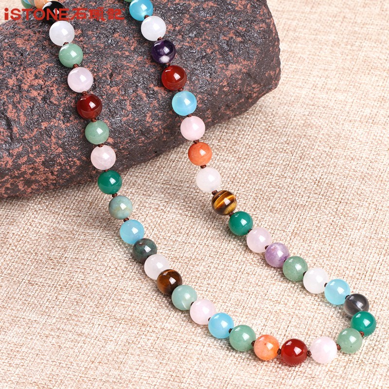 石头记波西米亚风项链长款时尚气质饰品毛衣挂件项链女妈妈