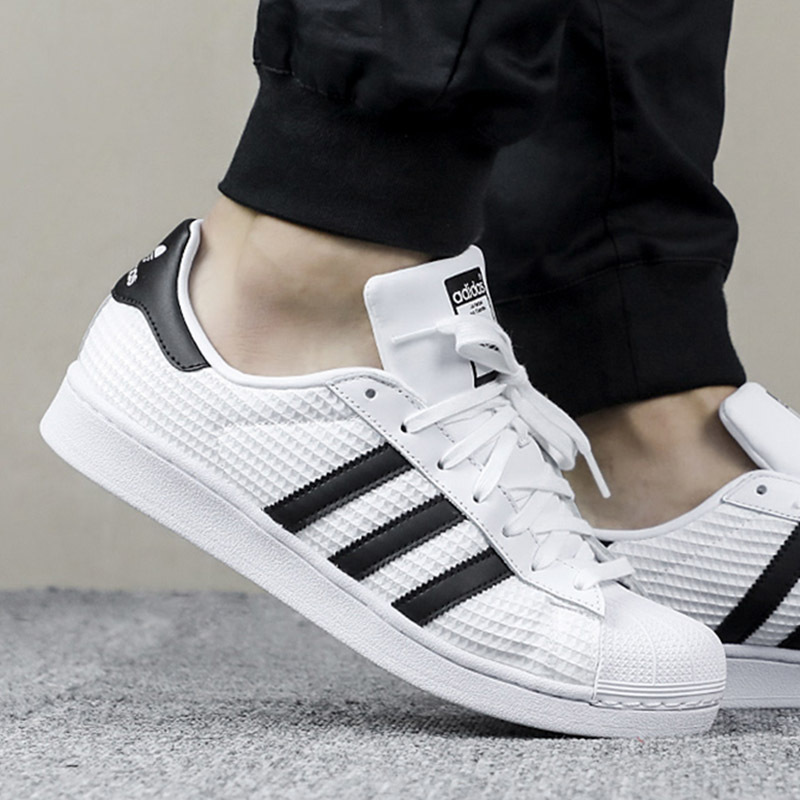 阿迪达斯（adidas）男女鞋贝壳头运动鞋休闲鞋板鞋CM8077