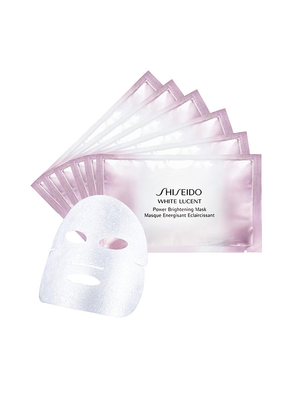 资生堂 新透,白美肌源动力美白面膜 6片