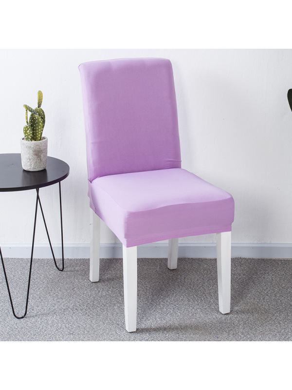 Ceba热卖欧美中高靠背纯色弹力全包加厚椅子套wishebay热卖