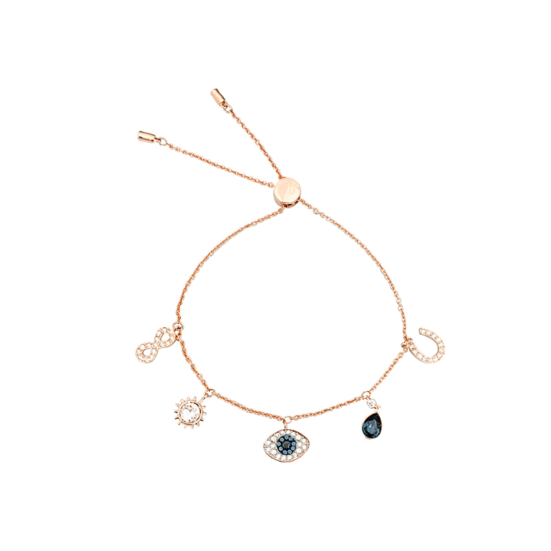 swarovski施华洛世奇正品手镯女恶魔之眼手链情人视频