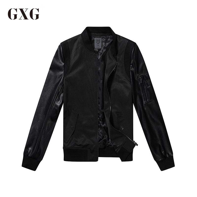 GXG夹克男装 春季男士时尚休闲修身斯文棒球服夹克外套男#6312121