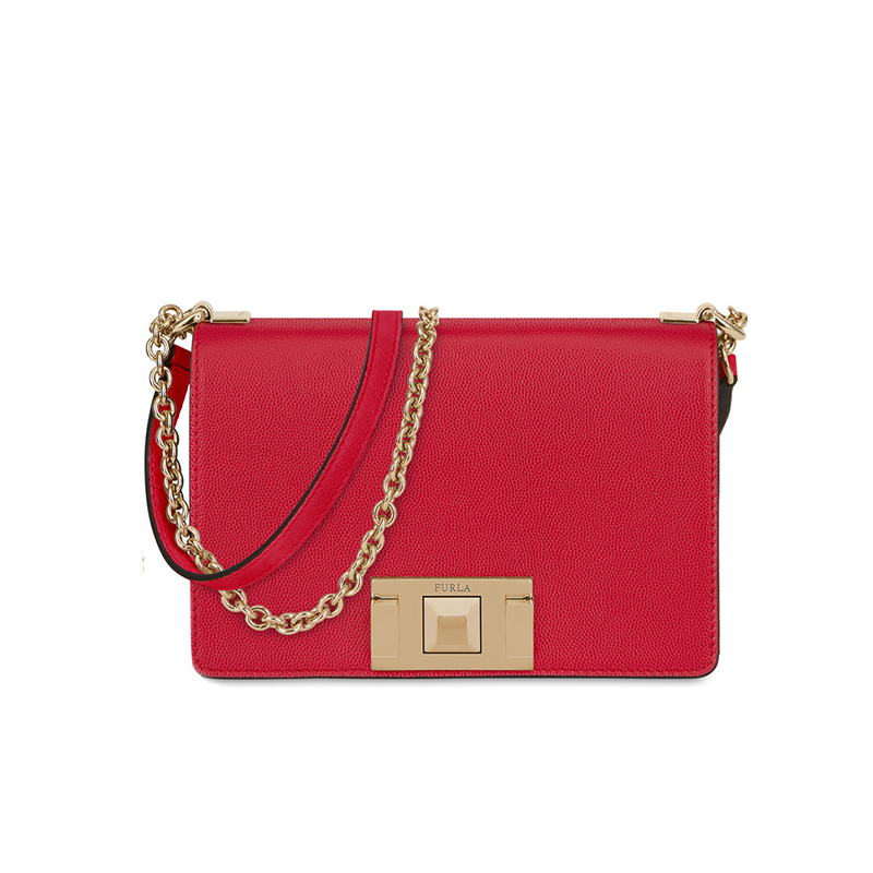 FURLA/芙拉MIMI系列 MINI CROSSBODY 女士斜挎包链条包