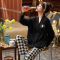 DBMG睡衣女士2022年秋冬季可外穿长袖和服休闲可爱开衫家居服套