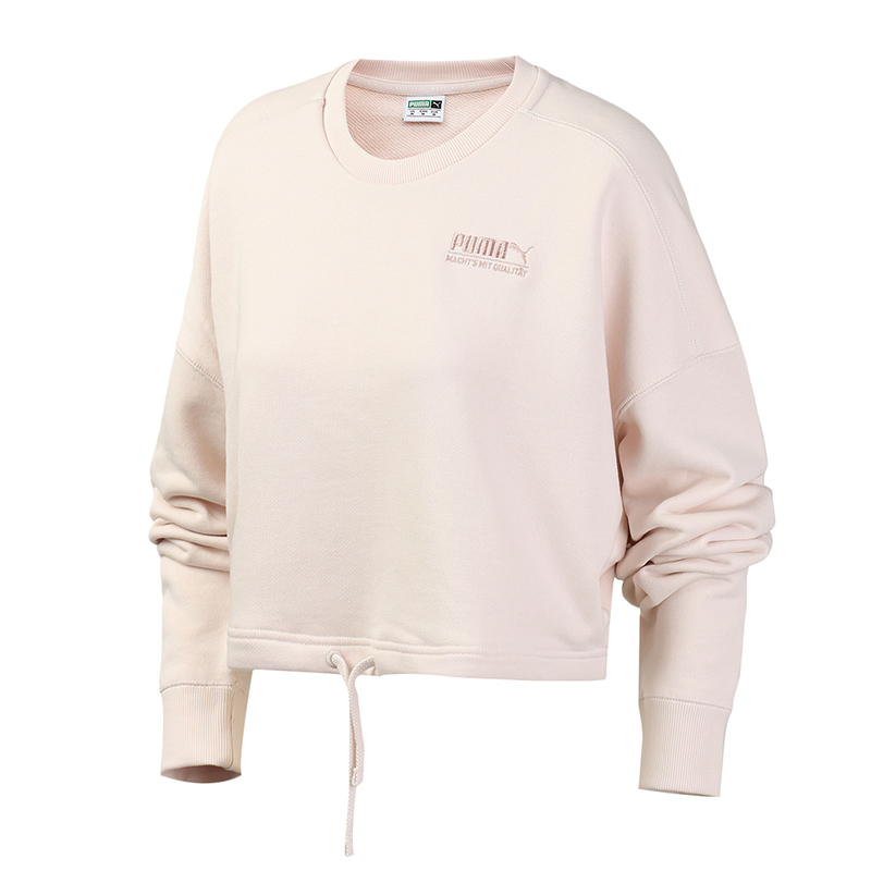 【自营】PUMA彪马黑标女装运动服休闲针织圆领卫衣596714
