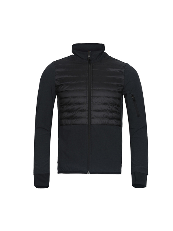 ADIDAS阿迪达斯秋季男子运动训练立领防风梭织夹克外套-CD4424