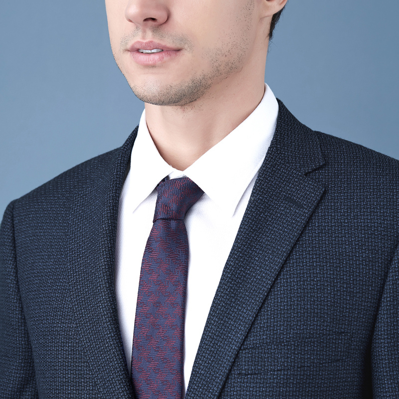 evedeuomo依文西服男秋商务时尚进口面料修身休闲单西ea760241