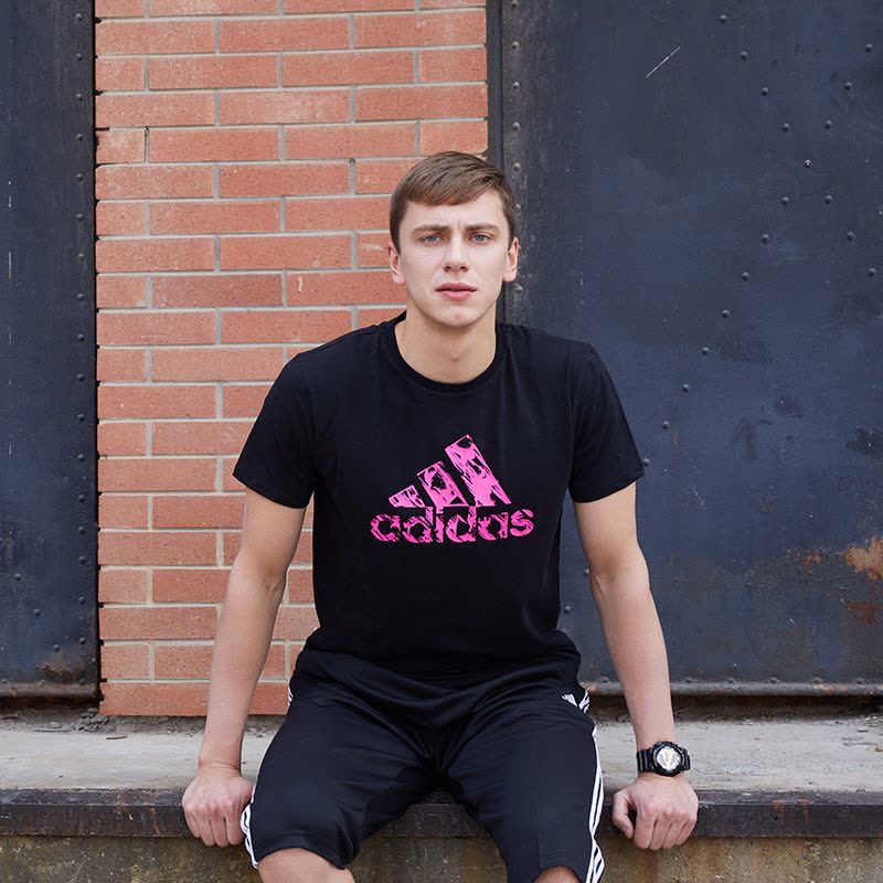 阿迪达斯adidas男装短袖T恤-ADITSG2-BP图片