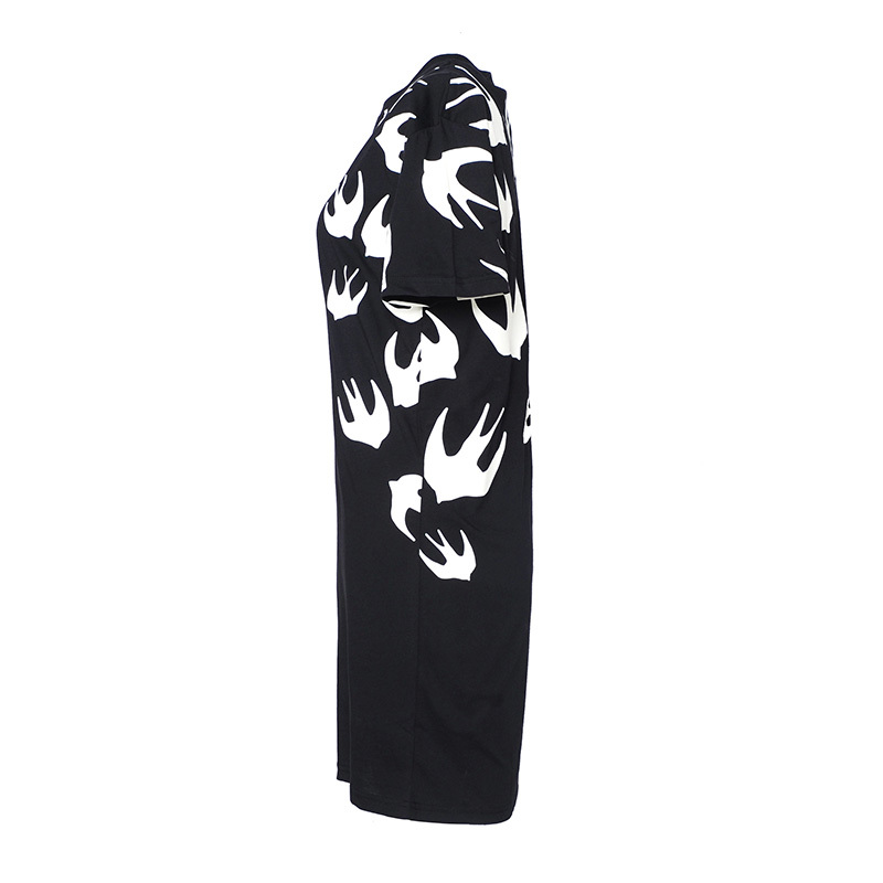 MCQ ALEXANDER MCQUEEN设计师品牌女装 女士短袖连衣裙 T恤连衣裙