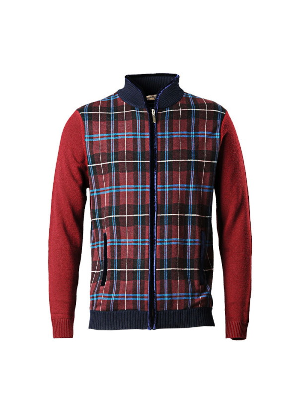 美尔雅(MAILYARD)男装毛衫 羊毛商务休闲男士毛衣 男式羊毛衫开衫 112