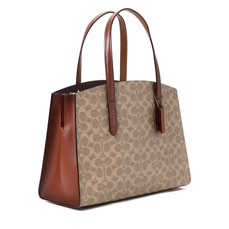预订COACH/蔻驰 女包双C图案手拎斜挎查理包 31210图片