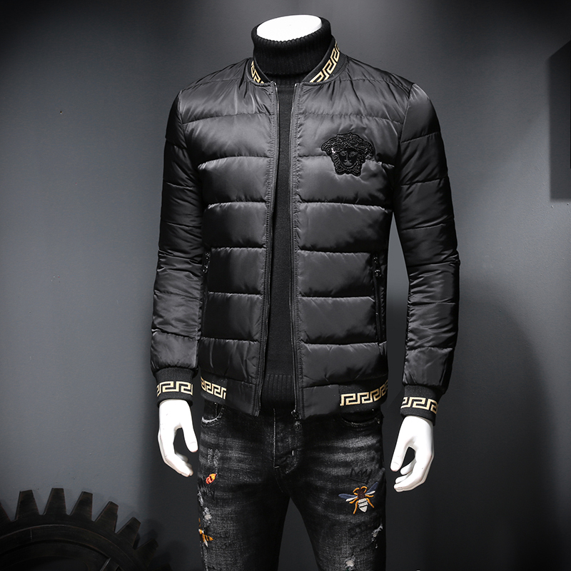 comeacross冬季潮男美杜莎加厚保暖羽绒服外套