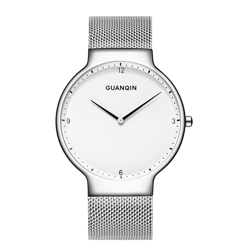 冠琴(GUANQIN)手表潮流超薄简约石英表防水时尚经典腕表
