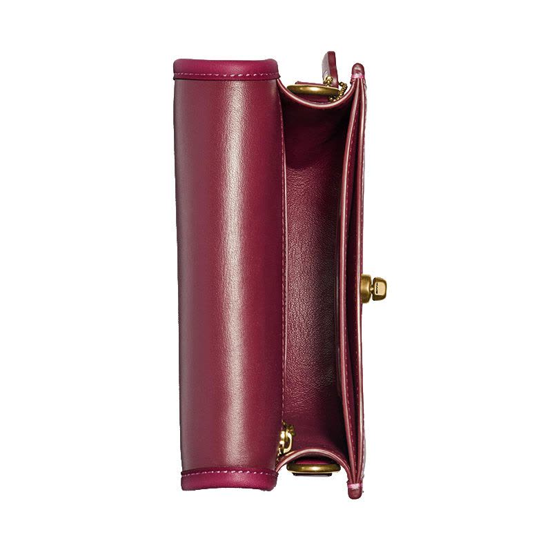 【预定】COACH/蔻驰Saddle 旋转扣单肩包 拼色145 PVC/牛皮革 18*16*6CM图片