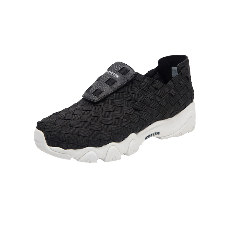 Skechers斯凯奇女鞋D’lites时尚休闲鞋编织熊猫鞋懒人鞋88888184