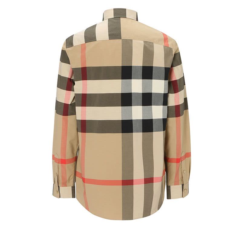 博柏利BURBERRY Vintage 长袖衬衫 大格纹棉质8010213 男士衬衫图片