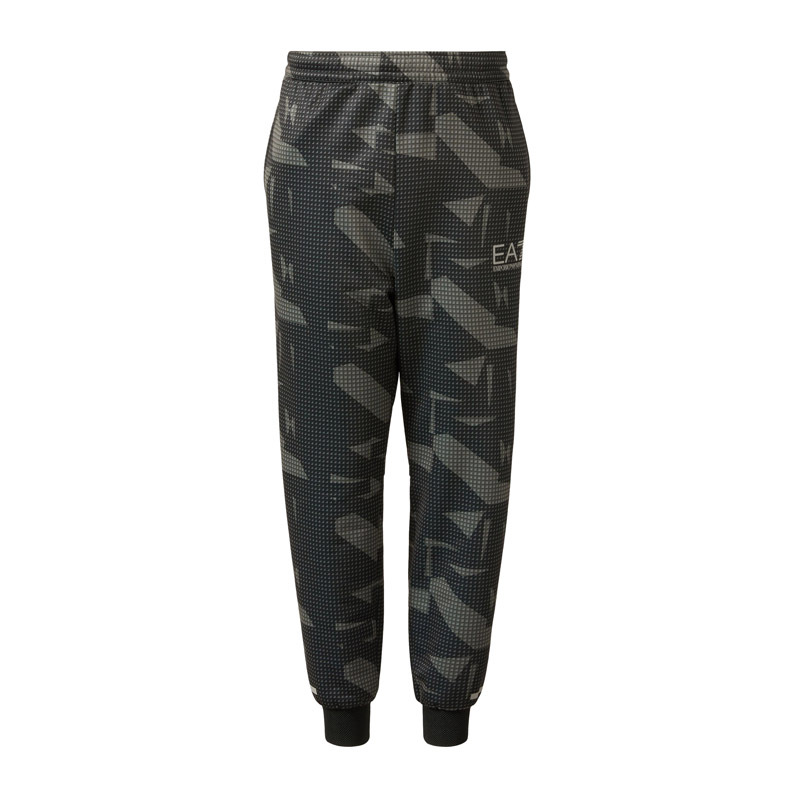 Ea7 Emporio Armani Vigor7不规则印花反光装饰绿色男士长裤#3ZPP55 PJ16Z 2223