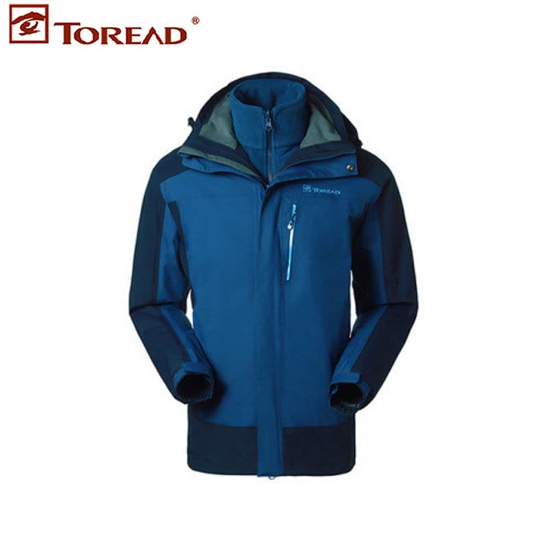 探路者（TOREAD）户外男女套绒冲锋衣外套KAWD91300图片
