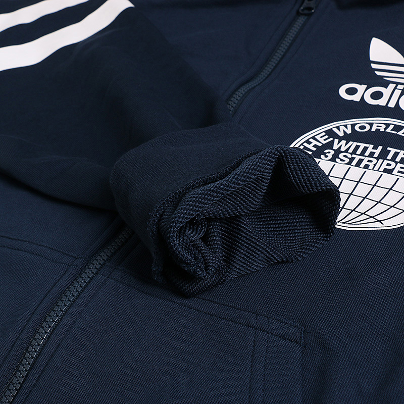 Adidas阿迪达斯三叶男子时尚经典休闲夹克外套-CZ1752