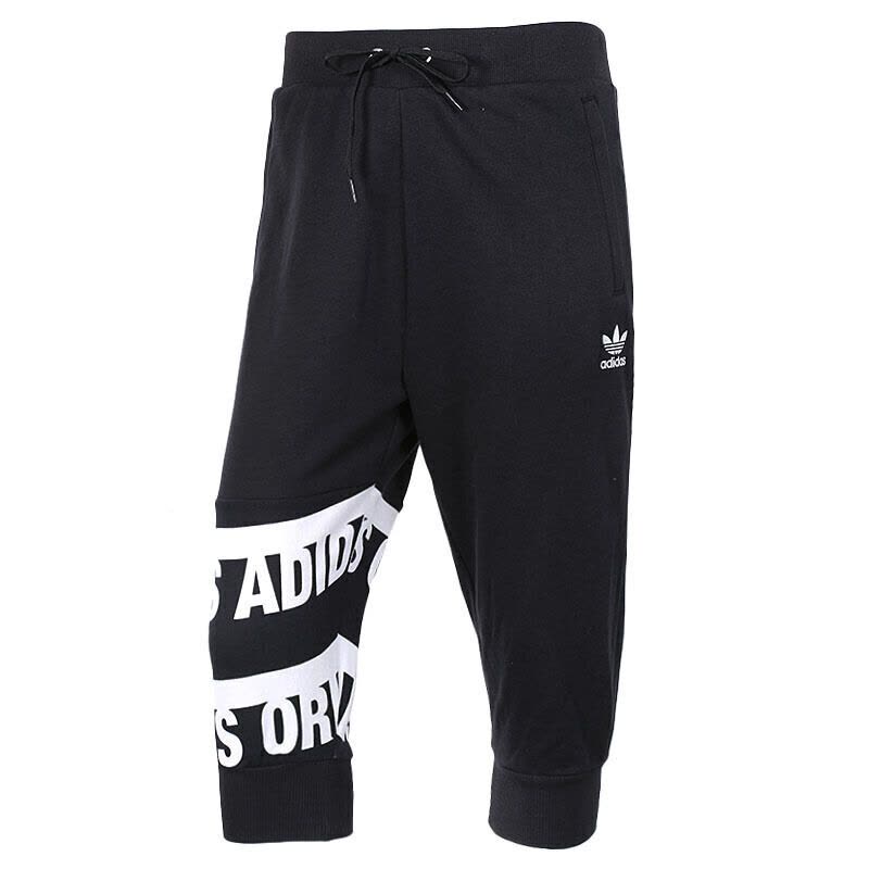 ADIDAS阿迪达斯三叶草夏季女子休闲运动七分裤BK2357图片