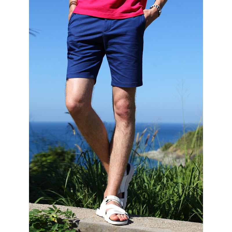 GOLF/高尔夫斜插袋休闲裤子2019年夏装新款两色活力男装短裤
