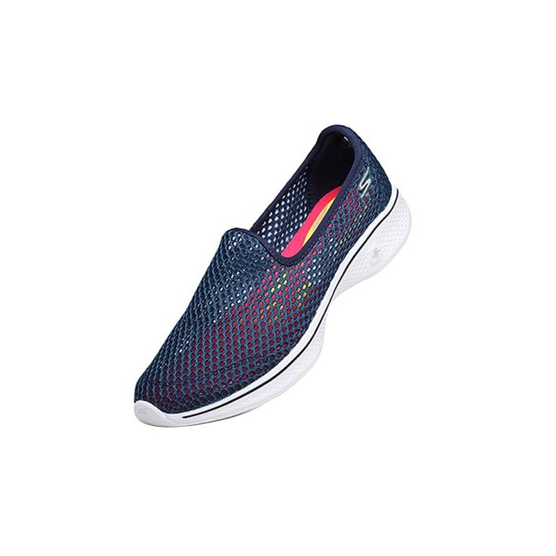 SKECHERS斯凯奇GO WALK 4女士轻质一脚蹬健步鞋14905