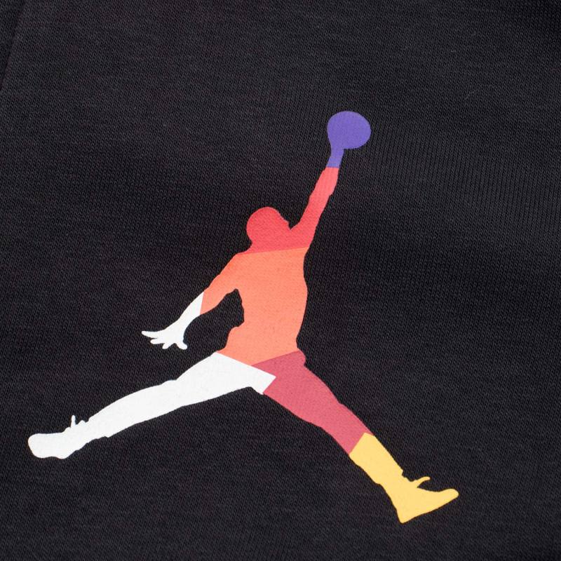 NIKE男装夹克2019年新款JORDAN花臂炫彩LOGO连帽外套运动服CJ7880