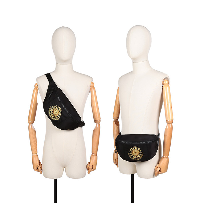 范思哲 VERSACE JEANS COUTURE 男士织物胸包斜挎包腰包72YA4BB5 ZS284
