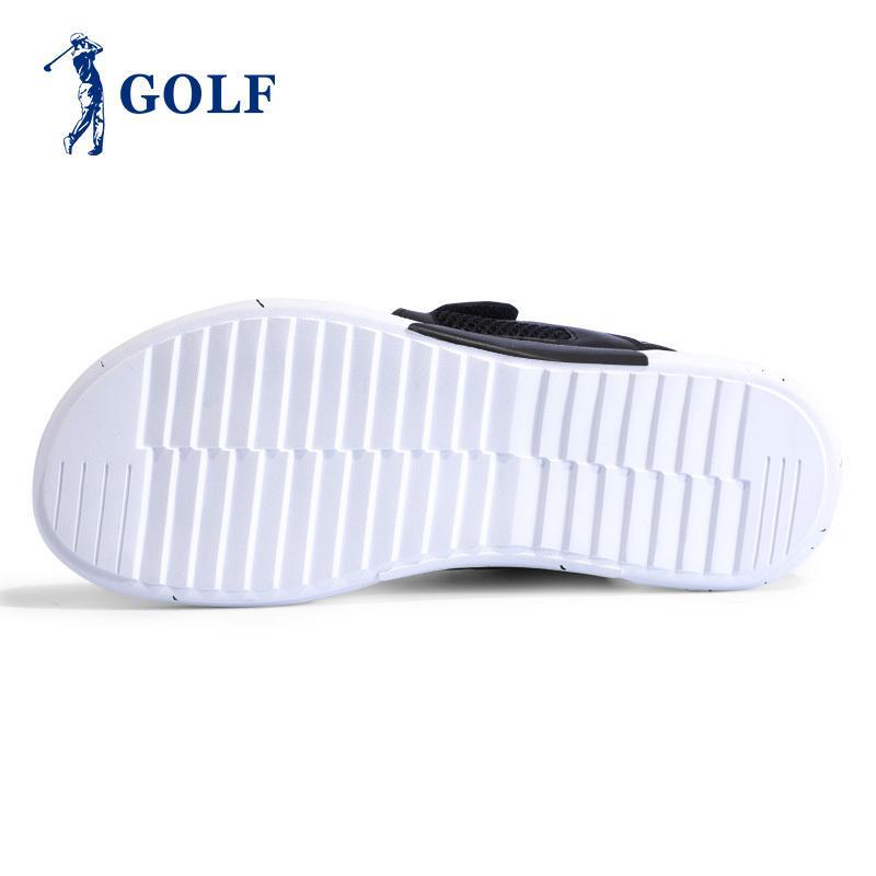 GOLF男鞋2018夏季新款凉鞋真皮休闲透气防滑露趾沙滩鞋个性户外潮
