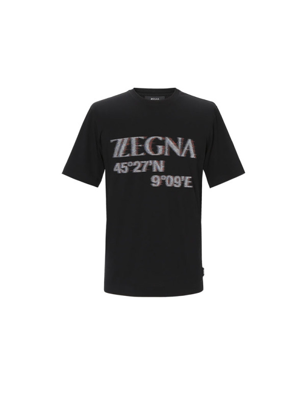 ZEGNA T恤 字母LOGO VU372
