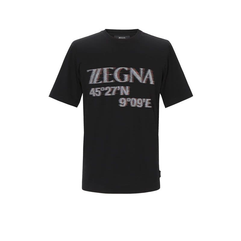 ZEGNA T恤 字母LOGO VU372图片