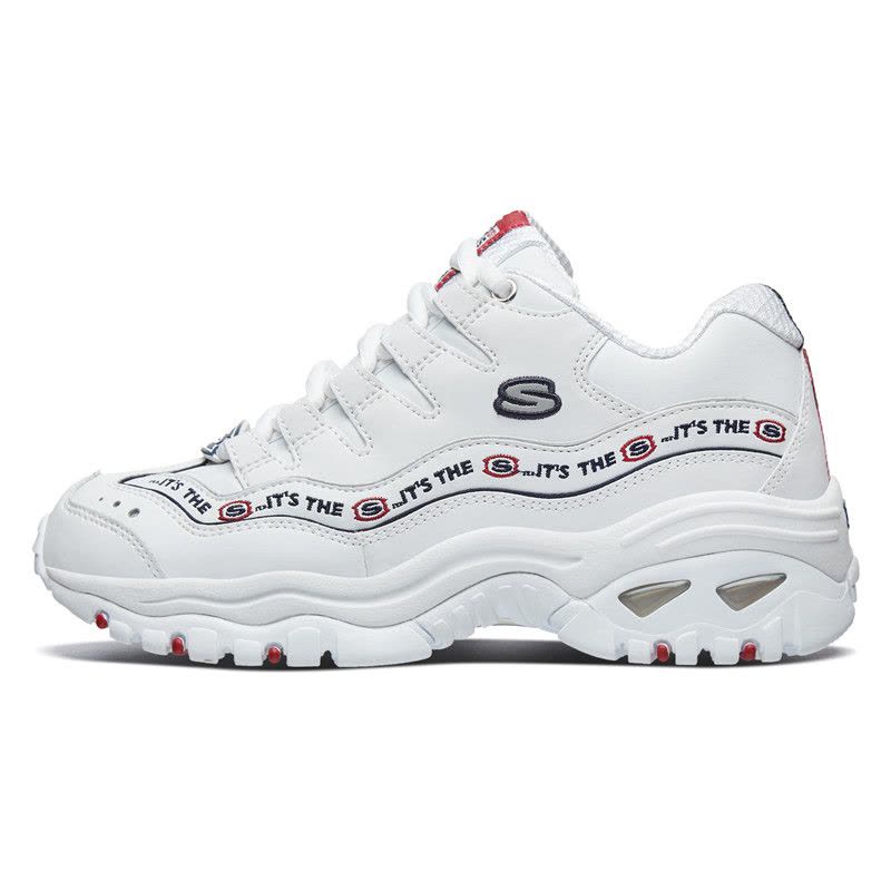 Skechers运动鞋女energy厚底耐磨跑步休闲鞋13408-WNVR图片