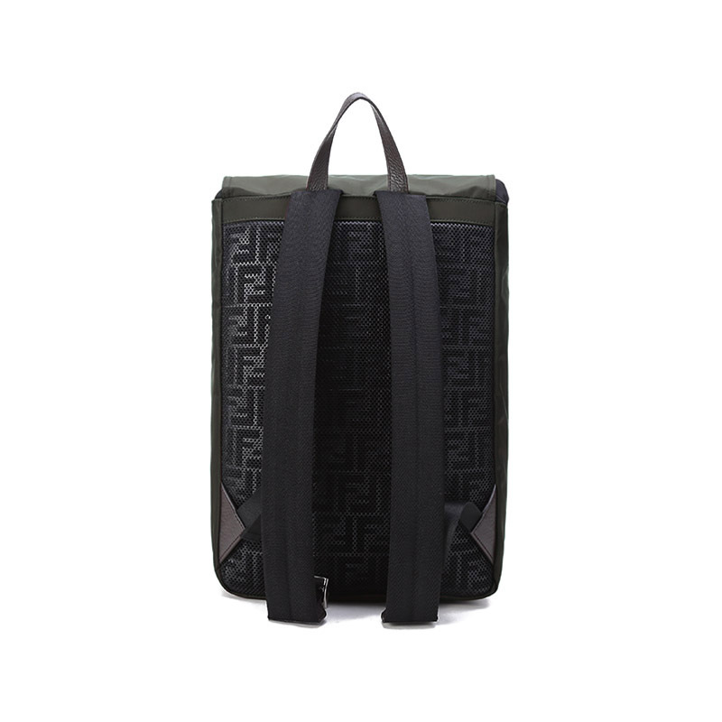 芬迪 FENDI 男士织物Fendiness手提双肩包背包中号 7VZ066 AGQT