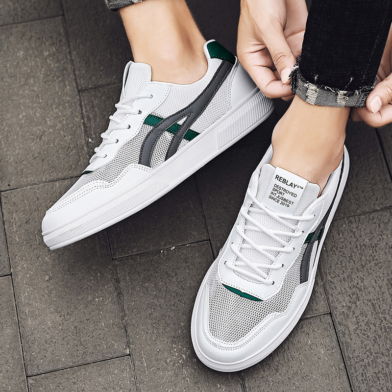 男士休闲鞋透气板鞋男小白鞋男网鞋男鞋子男鞋主要参数品牌:艾