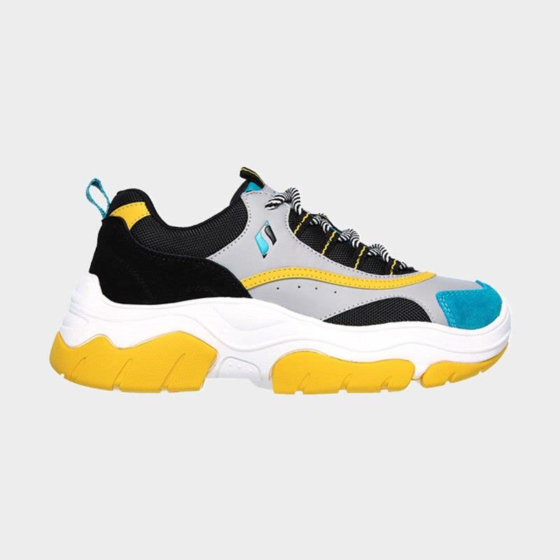 Skechers斯凯奇女鞋STREET系列复古老爹鞋活力撞色拼接户外休闲鞋74236图片