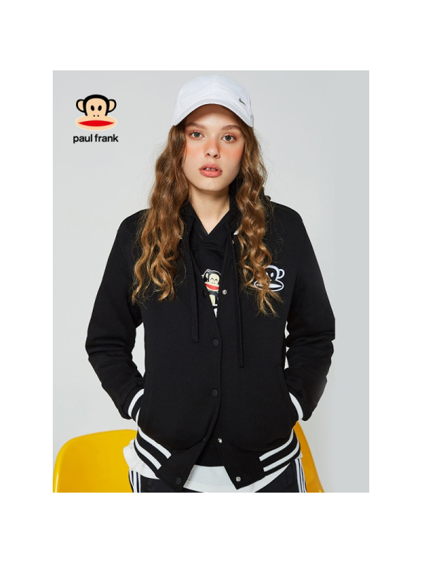 paulfrank大嘴猴外套秋女新款复古百搭港风棒球服女学生秋装