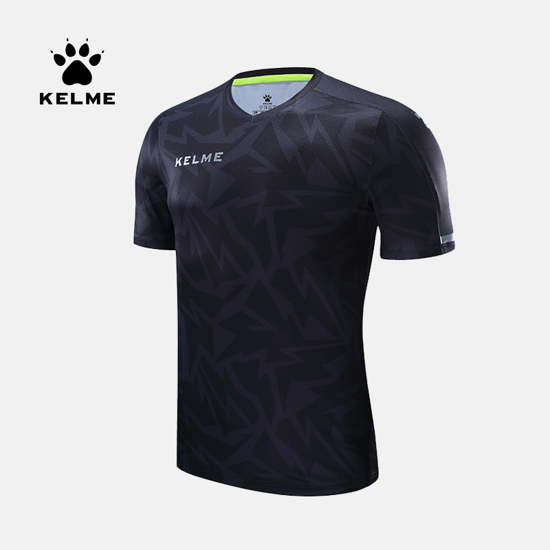 kelme卡尔美足球训练服定制队服官方旗舰运动衣服订制短袖T恤球衣