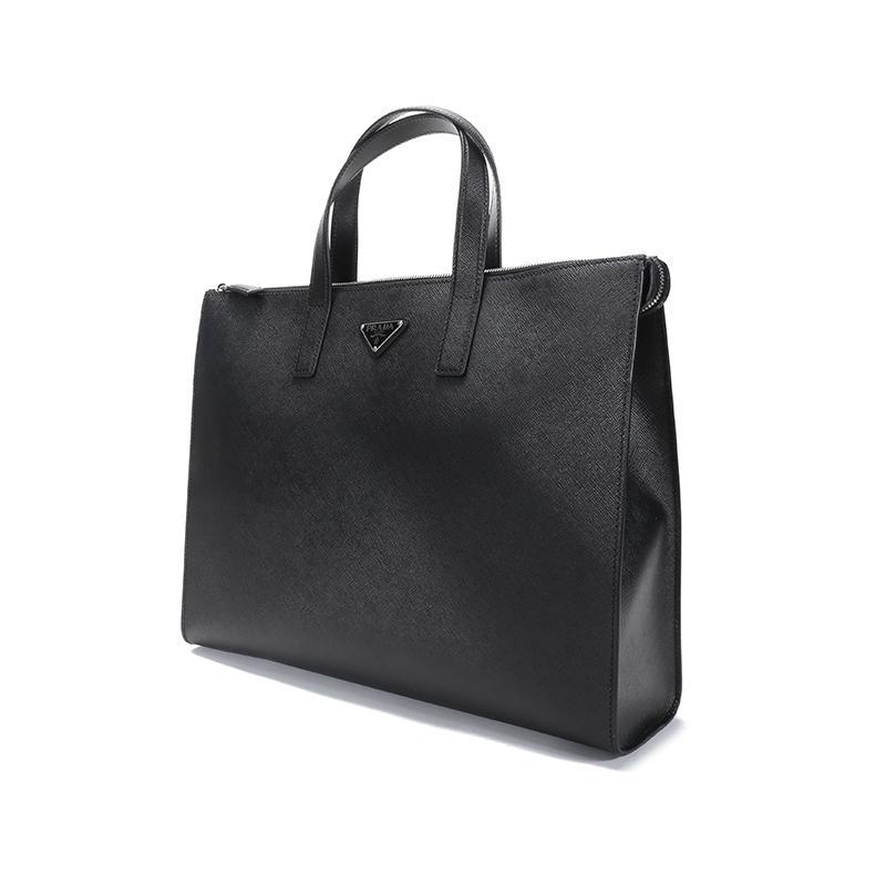 prada普拉达男士皮革手提包托特包2vg0399z2