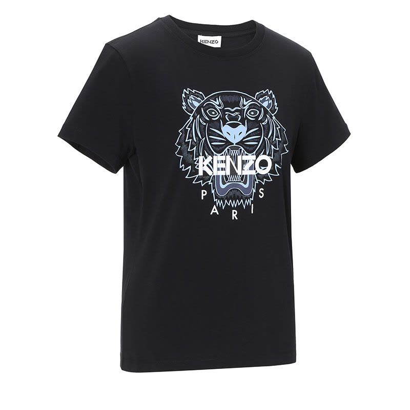 KENZO 短袖T恤 虎头 棉质 FB52TS8464YB图片