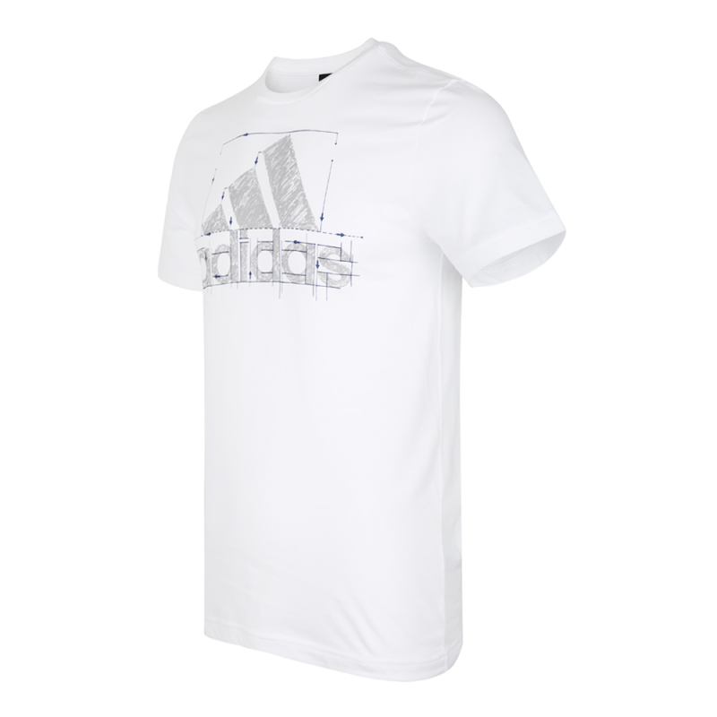 adidas阿迪达斯2018男子BOS圆领短T恤DI0294