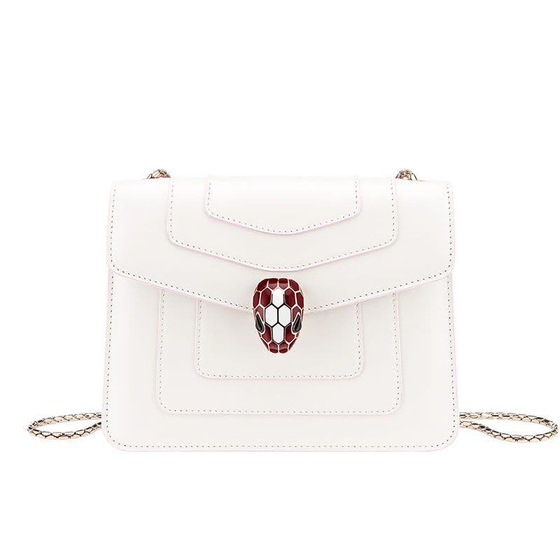 BVLGARI/宝格丽 SERPENTI FOREVER 单肩包 289198 白玛瑙色图片