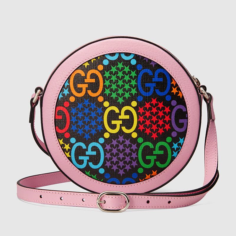【预定】GUCCI 魔幻跳跳糖系列圆形肩背包 603938 19x19x5CM图片