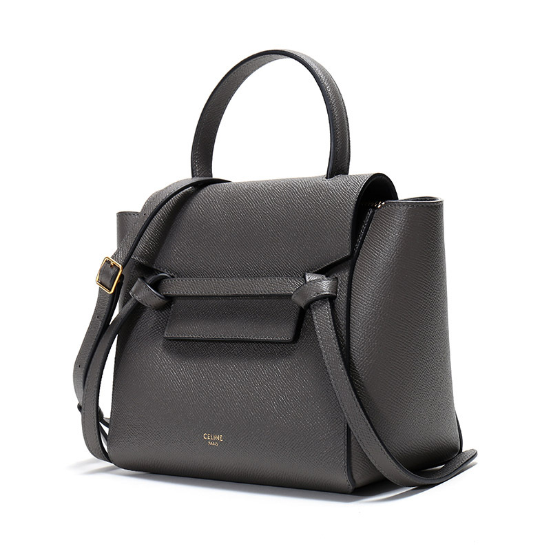 CELINE 赛琳 女士牛皮BELT NANO鲶鱼包手提单肩斜挎包 189003ZVA
