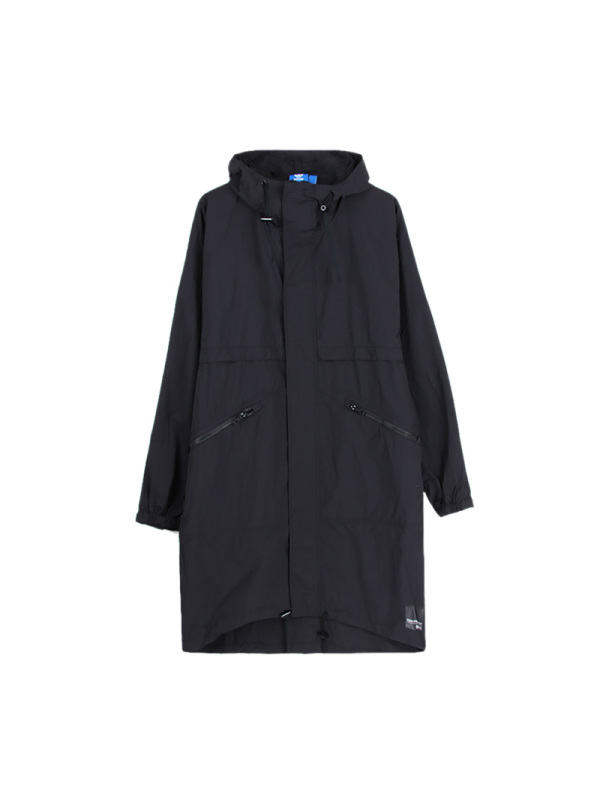 阿迪达斯三叶外套男秋季运动休闲舒适夹克外套-BR6740